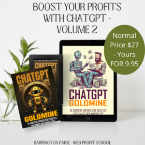 ChatGPT, Make Money, AI, Barrington Paige