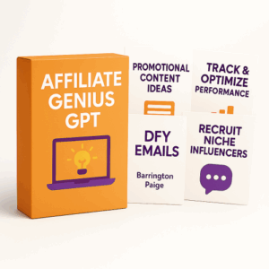 Affiliate Marketing, GPT, Barrington Paige
