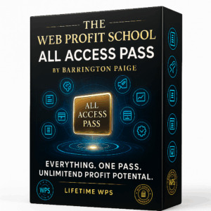 Web Profit School - AI- PLR - CustomGPTs -Barrington Paige
