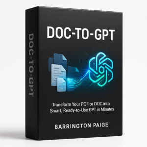 Custom GPT, Barrington Paige, Web Profit School